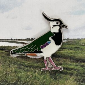 Northern Lapwing Pin Badge (Code 10)