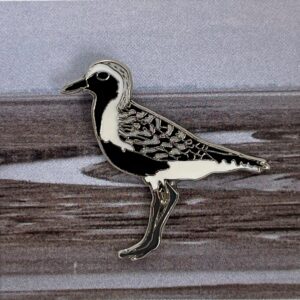 Grey Plover Pin Badge (code 18)