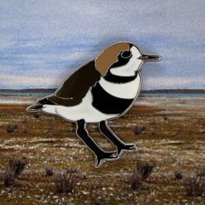 Two-Banded Plover Pin Badge (code 23)