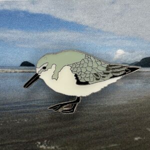Sanderling Pin Badge (code 4)