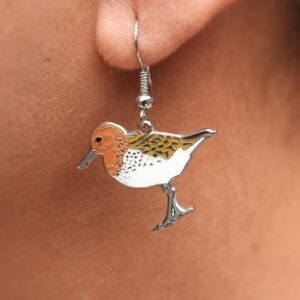 Spoon-Billed Sandpiper Earrings